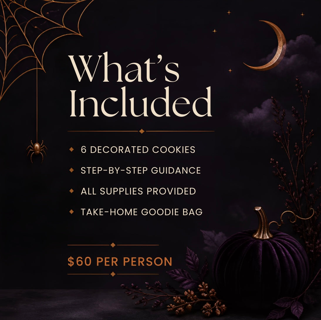 Halloween Cookie Decorating Class  | October 16