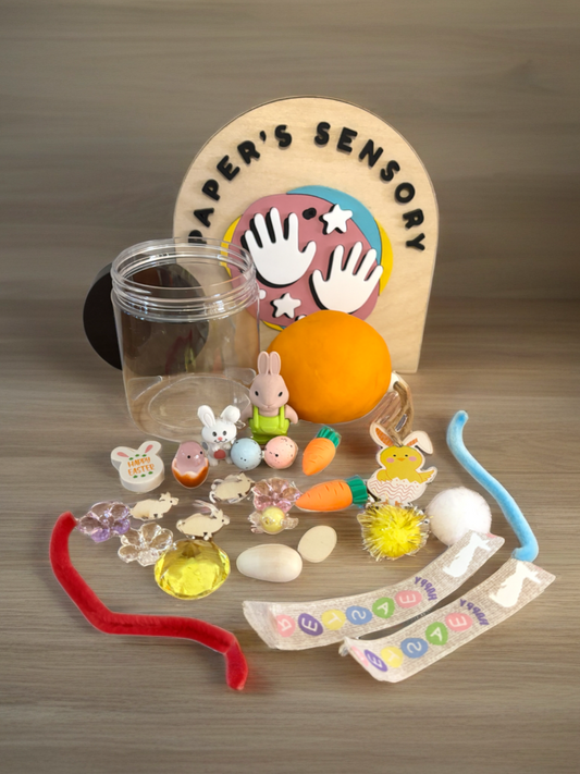 Easter Playdough Jar