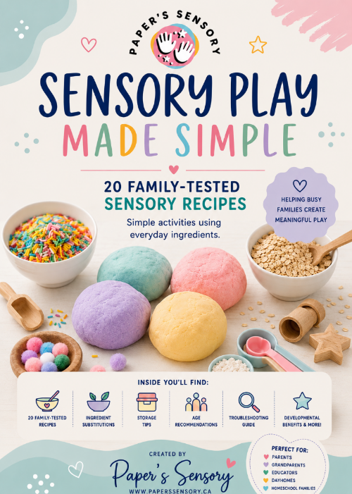 Sensory Play Made Simple - Instant Digital Download
