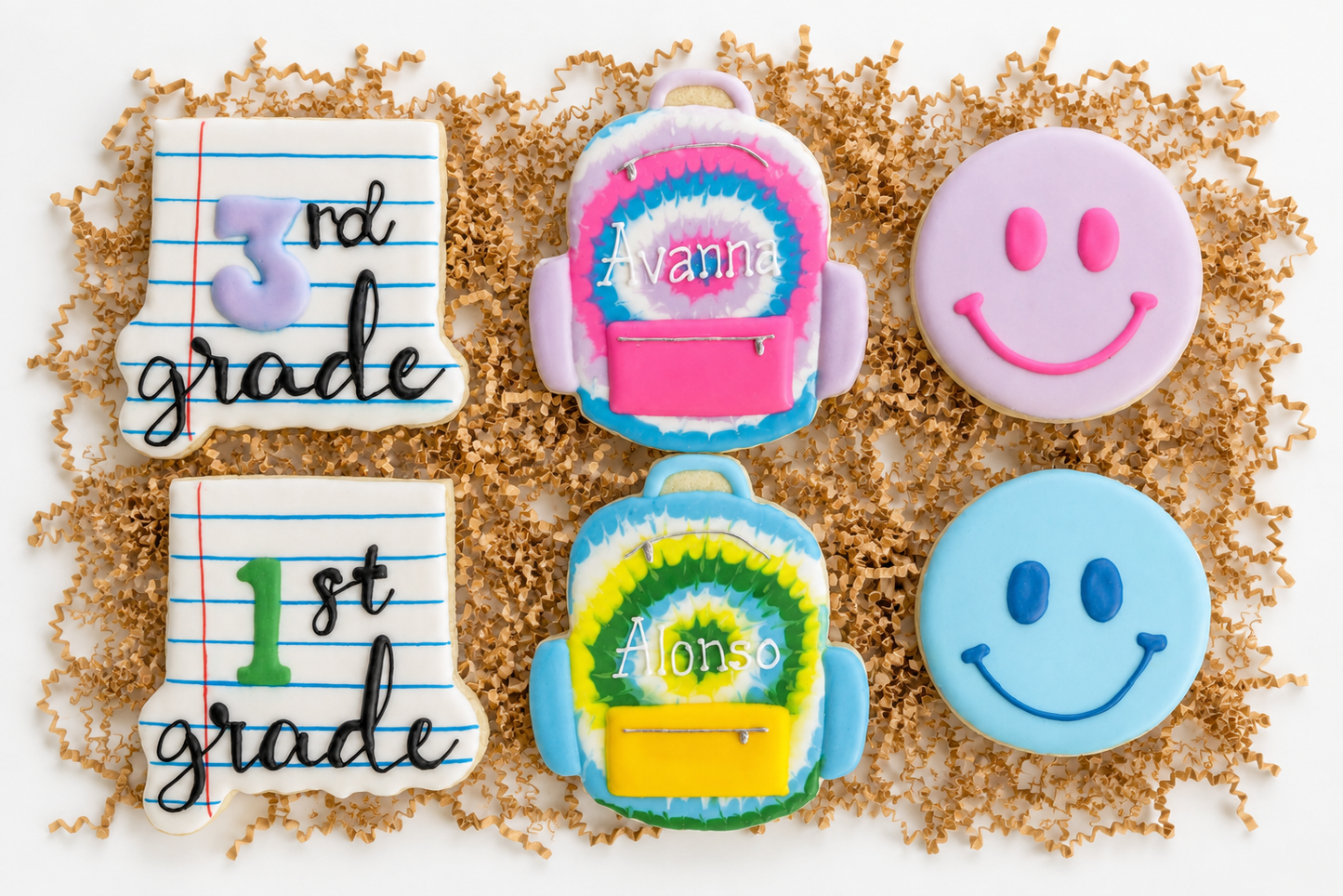 Personalized Back to School Cookie Set