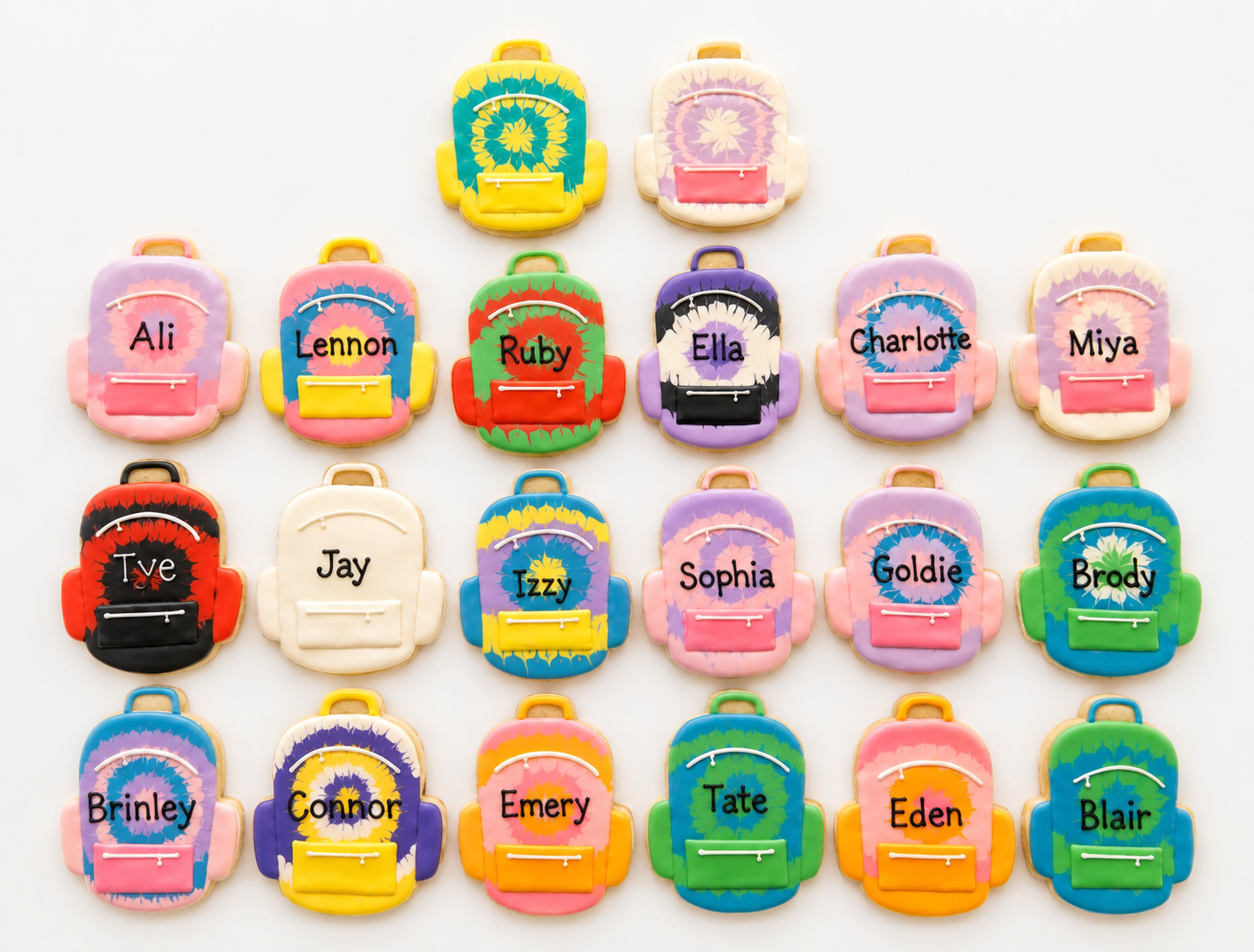 Personalized Back to School Cookie Set