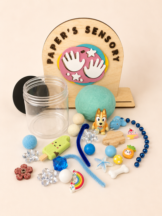 Bluey Playdough Jar